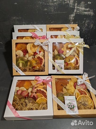 Фруктовые чипсы подарок 8 Марта корпоративный