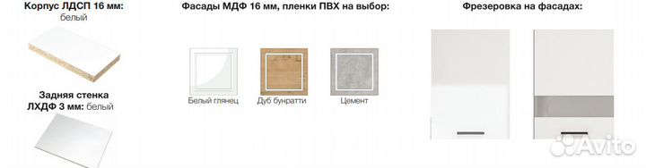 Кухня Светлая Дуся Модульная