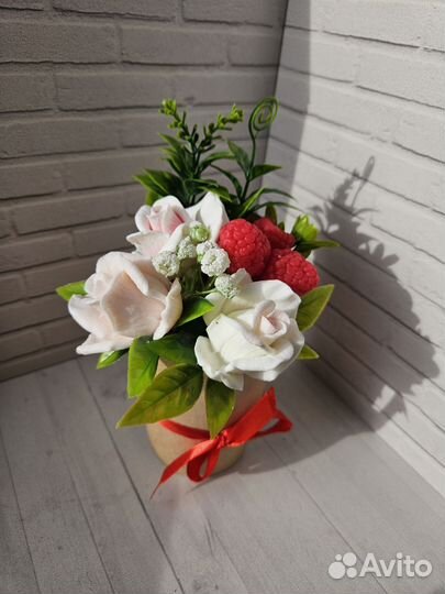 Букеты из мыла ручной работы