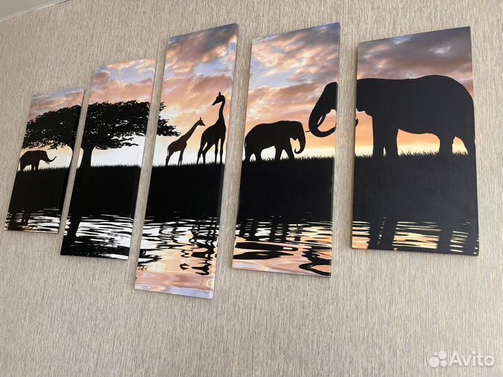 Модульная картина (Триптих)