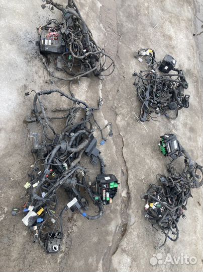 Подкапотная проводка kia rio 3 solaris