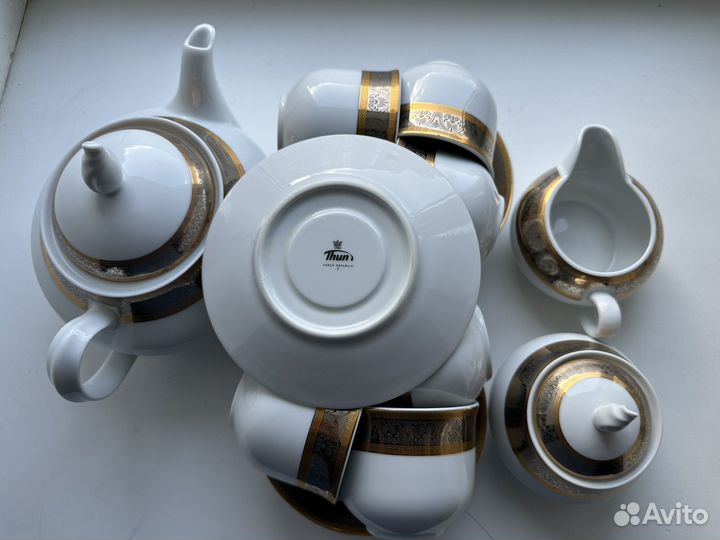 Сервиз чайный 6 персон 12 предметов Bohemia