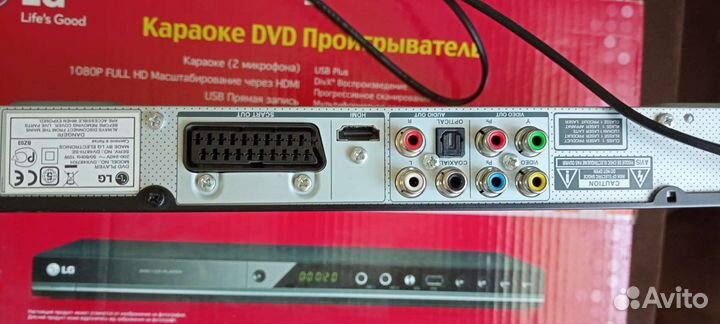 Dvd плеер с usb караоке