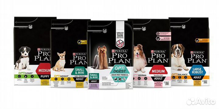 Корм Royal Canin/Pro Plan для кошек и собак