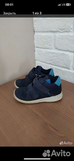 Кроссовки ecco 25