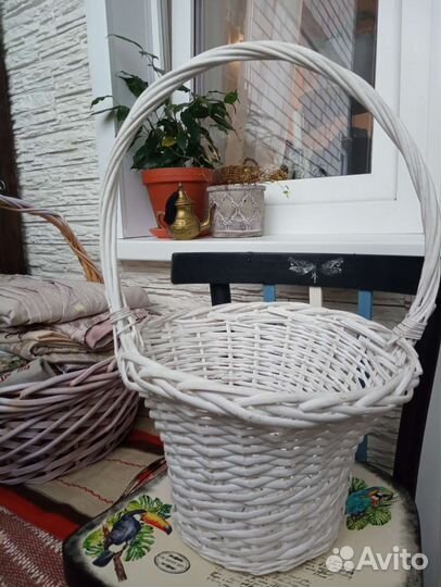 Корзина из лозы