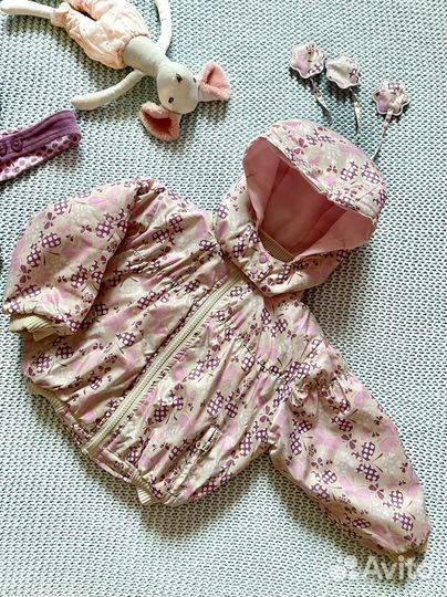 Костюм 80-86 куртка и штаны для девочки