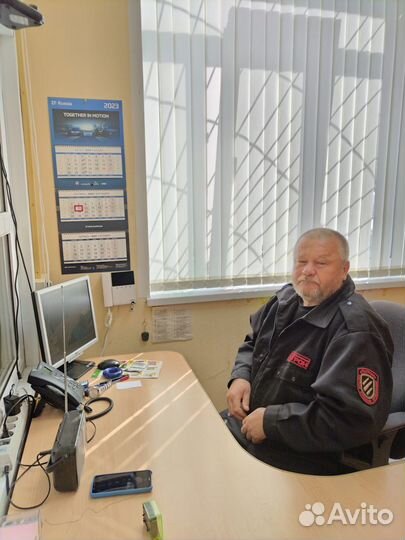 Охранник на склад