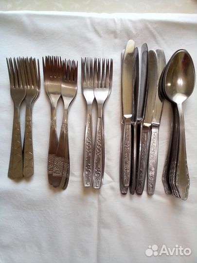 Столовые приборы СССР нержавейка