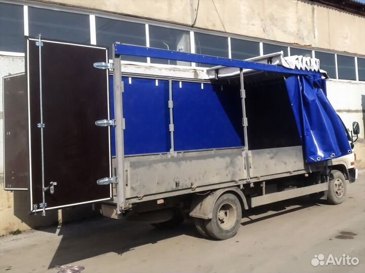 Тент штора на фуру 20 тонн (Франция 640)