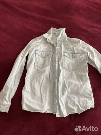 Рубашка женская джинсовая Zara