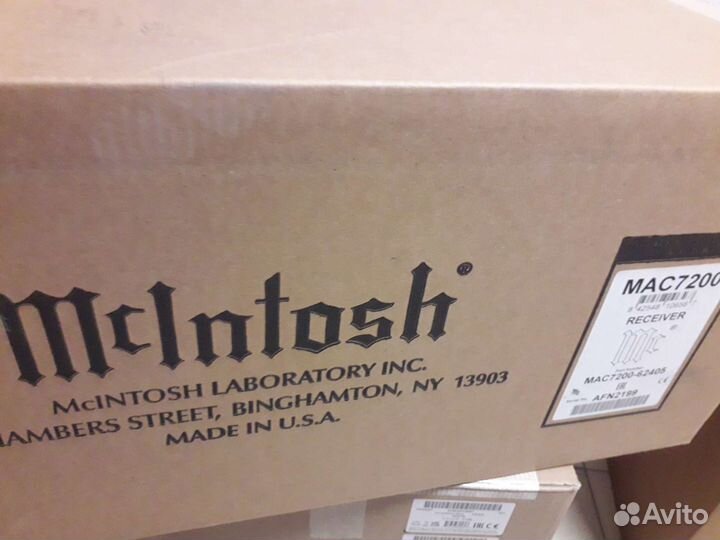 McIntosh maс7200 Новый усилитель В наличии