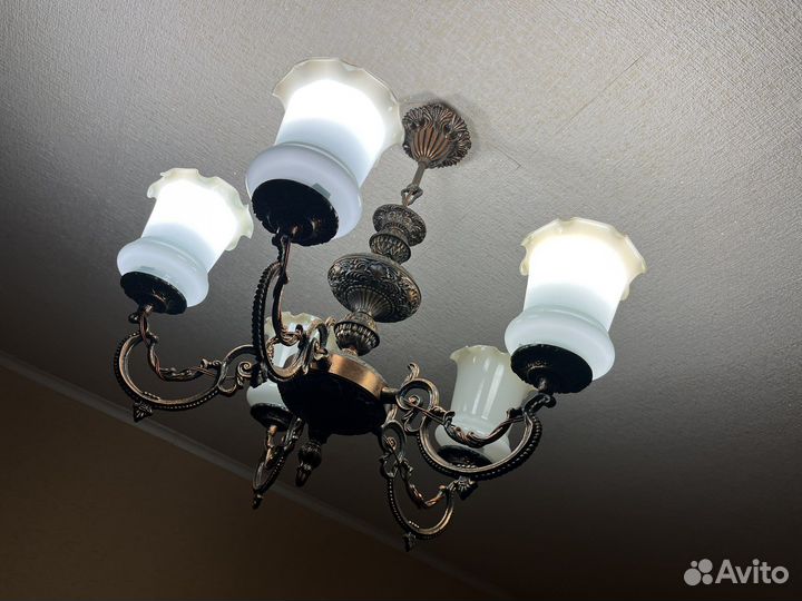 Люстра винтаж ретро