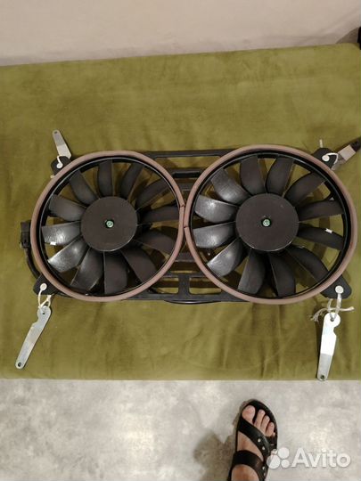 Электро вентилятор охлаждения двигателя