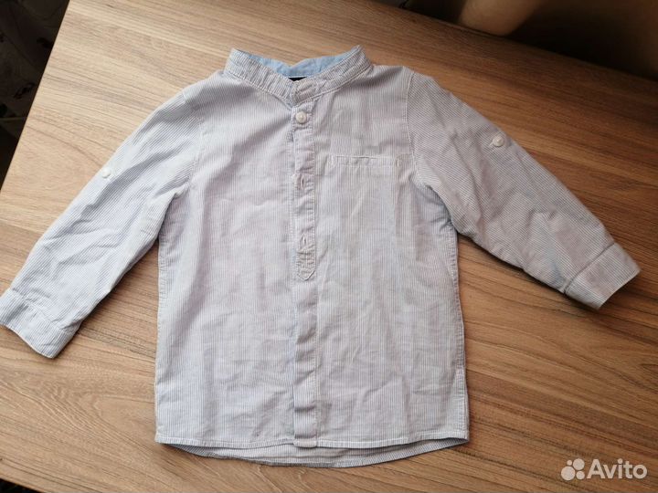 Рубашка h&m детская, размер 80-86