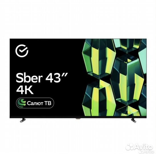 Телевизор Sber SDX-43U4124, 43