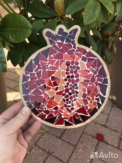 Мозаика из витражного стекла