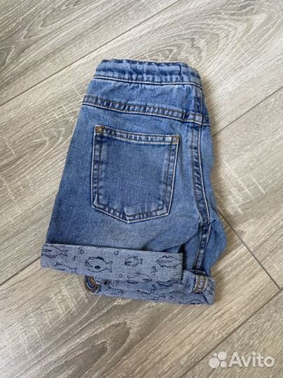 Джинсовые шорты детские