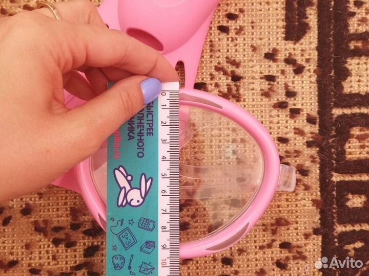 Ласты, маска, трубка для девочки