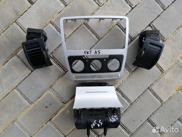 Дефлектор Декор Шкода Октавия А5 Рестайлинг