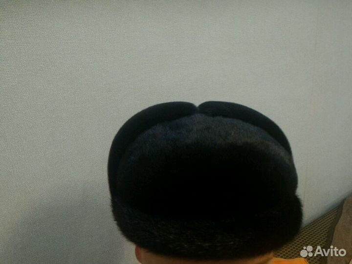 Шапка мужская. Нерпа. 58 размер
