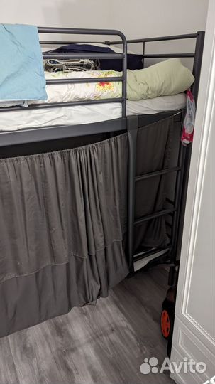 Двухярусная кровать IKEA с матрасами IKEA