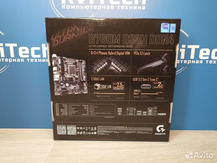 Материнская плата Gigabyte B760M DS3H DDR4