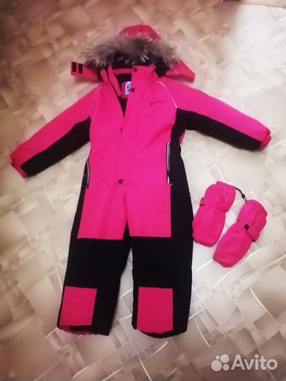 Зимний комбинезон для девочки 110