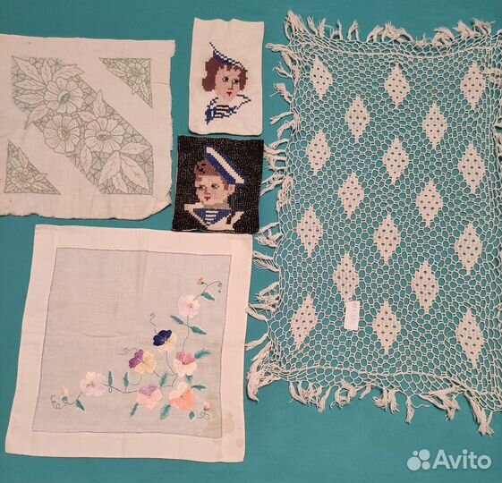 Вышивка,подзоры,покрывала,воротники Ретро