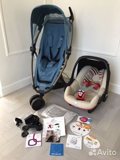 Коляска Quinny Zapp /Автолюлька Maxi Cosi Pebble