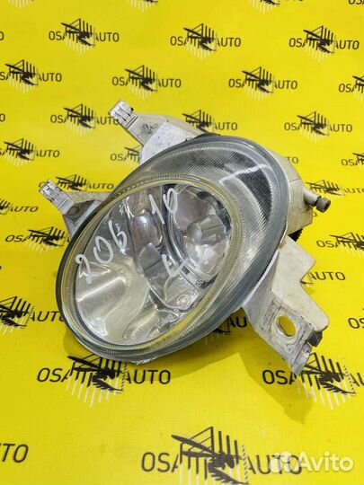 Фара противотуманная левая peugeot 206
