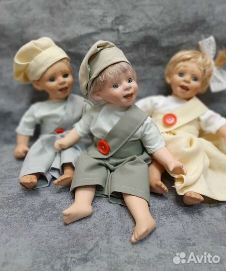 Фарфоровая характерная кукла