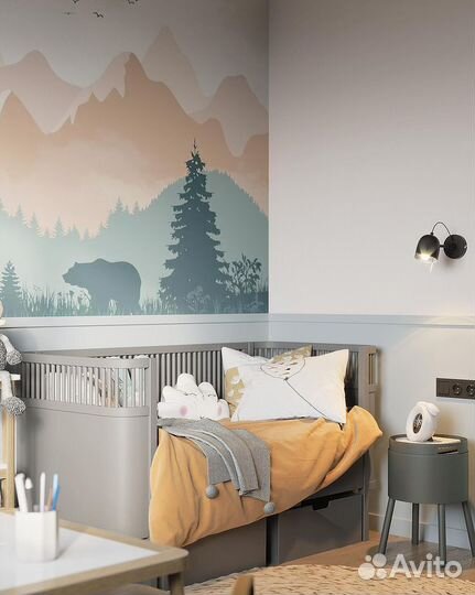 Дизайн интерьера (3d визуализация, чертежи)