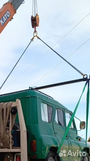Траверса для эвакуации автомобиля