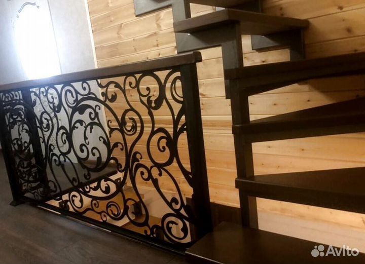 Лестница в стиле лофт