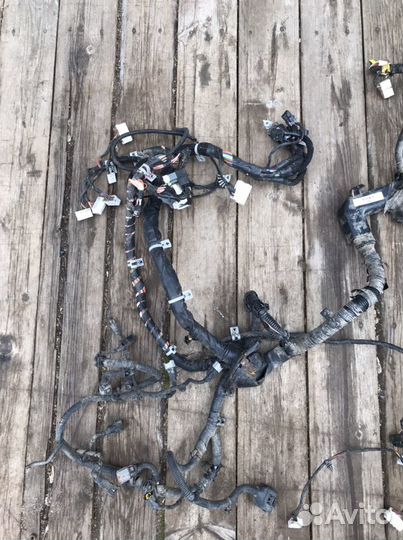 Проводка моторного отсека Hyundai Tucson 2.7