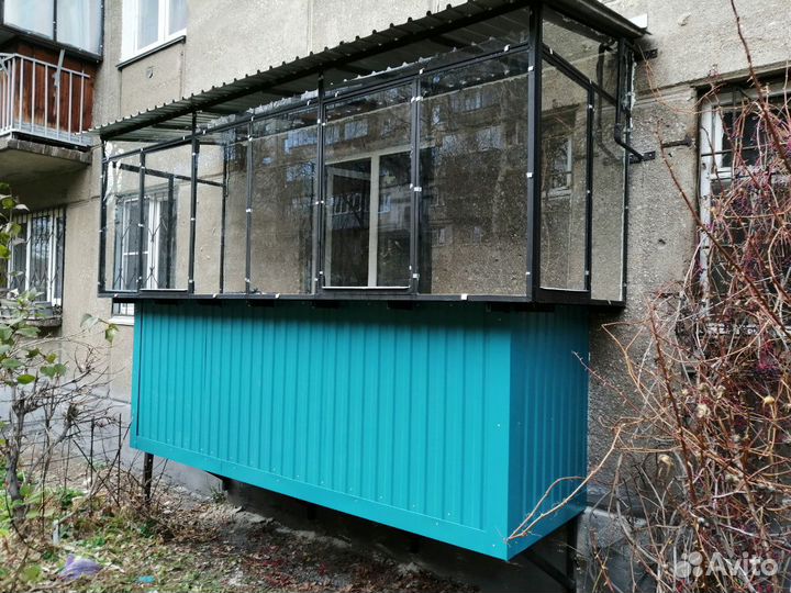 Металлические балконные рамы ремонт