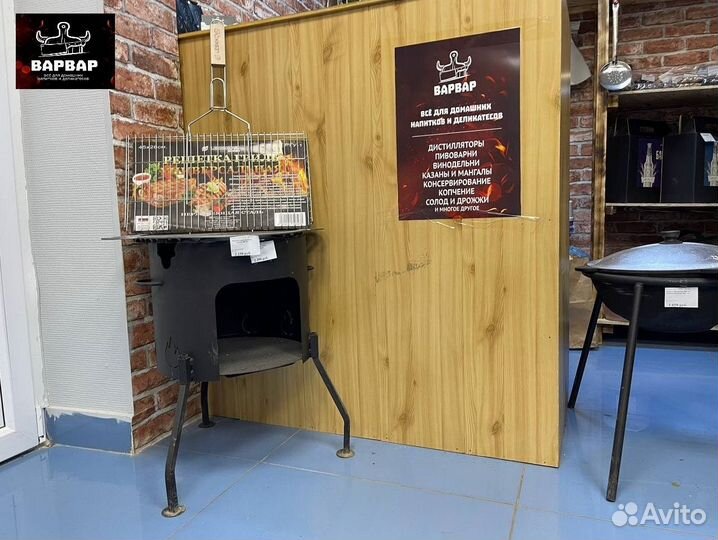 Казан чугунный новый