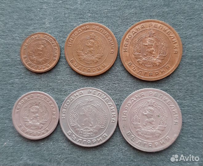 Монеты Болгарии