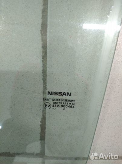 Стекло передней левой двери Nissan Note E11