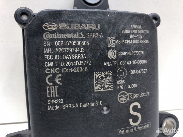 Радар Bsd Слепых зон Subaru Forester SK S14 2018+