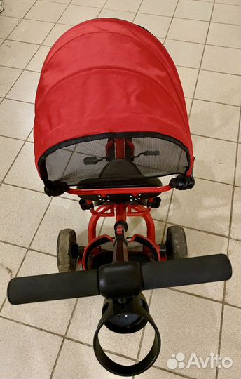 Трехколесный велосипед коляска
