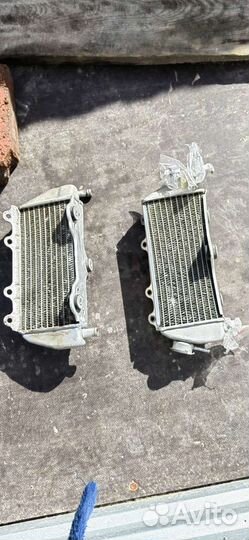 Радиатор wr250f yz250 yamaha 2005