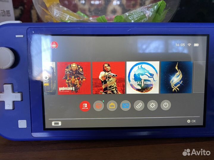 Прошитый Nintendo Swith Lite 128GB