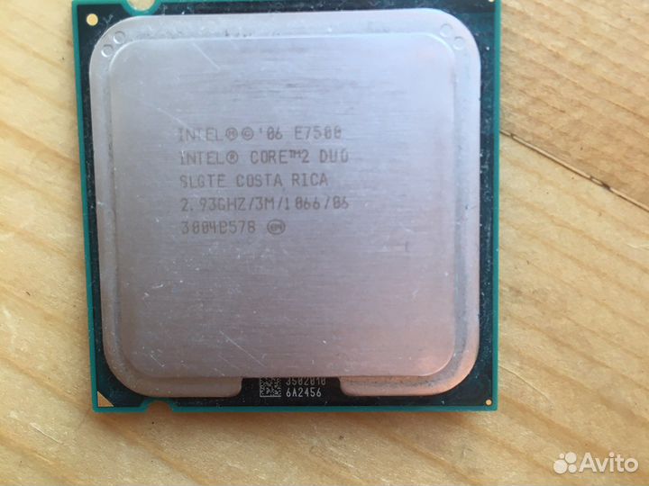 Процессор intel core 2 duo