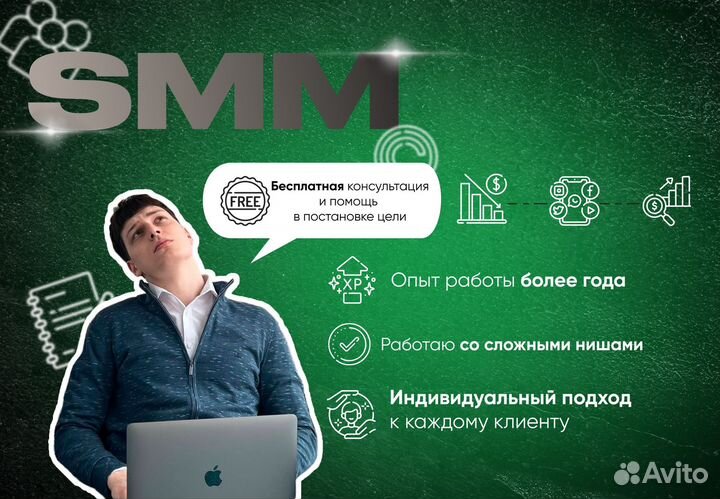 SMM специалист ведение продвижение уникальность
