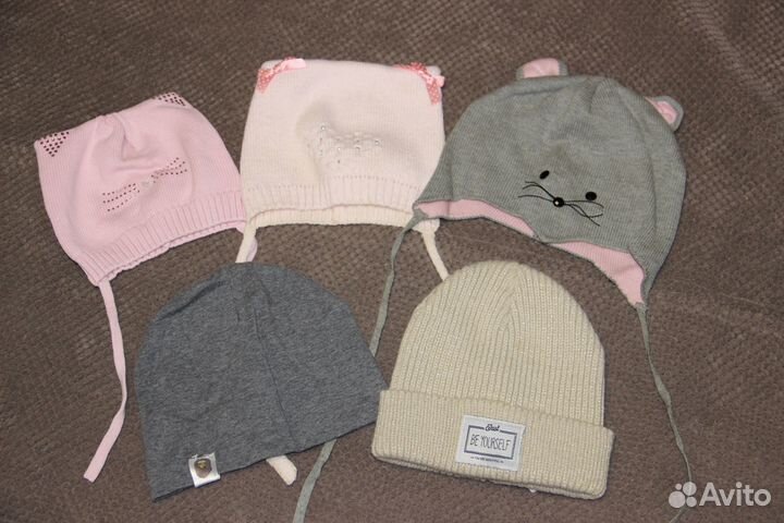 Шапочки на девочку