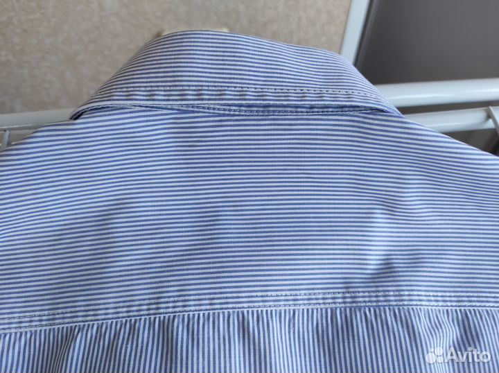 Рубаха Button Blue голубая и две в полоску р-р 146