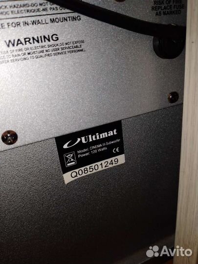 Колонки и сабвуфер Ultimate