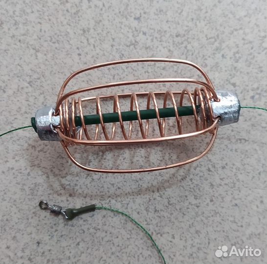 Рыболовный донный монтажTexDen №22 Арбуз 30 грамм